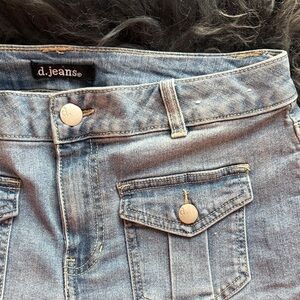 D. Jeans Women's Classic Blue Overalls